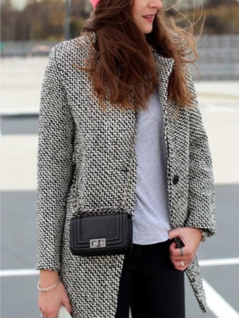 Harlow | Wool Blend Coat for Women