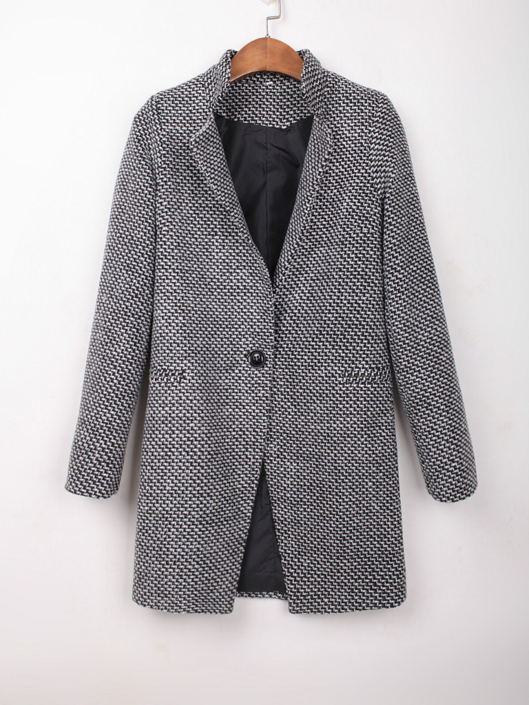 Harlow | Wool Blend Coat for Women