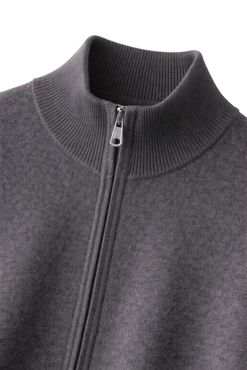 Cassian | Cashmere Wool Blend Zip Jacket, Mid-Weight