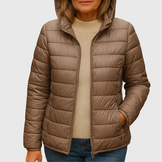Ella | Short Puffer Jacket, Ultra-Light Quilted