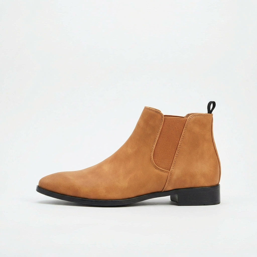 Nathaniel | Leather Chelsea Boots