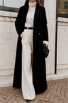 Long Wool Coat, Maxi Length