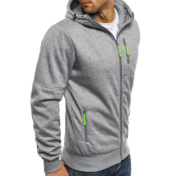 Marcus Wren | Casual Zip-Up Hoodie