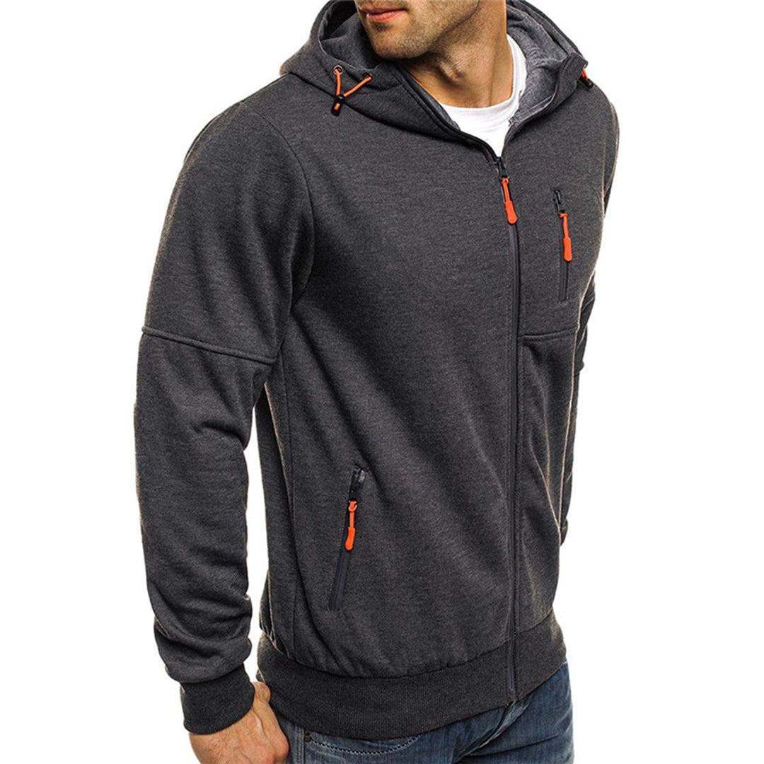 Marcus Wren | Casual Zip-Up Hoodie