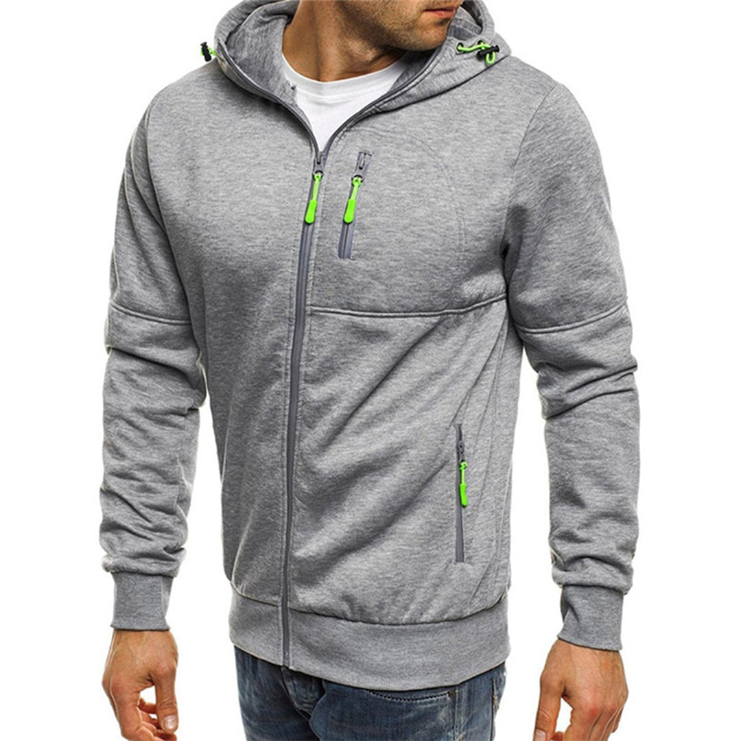 Marcus Wren | Casual Zip-Up Hoodie