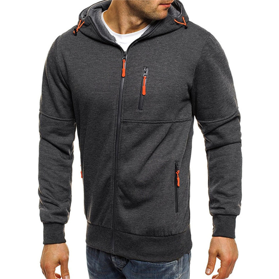 Marcus Wren | Casual Zip-Up Hoodie