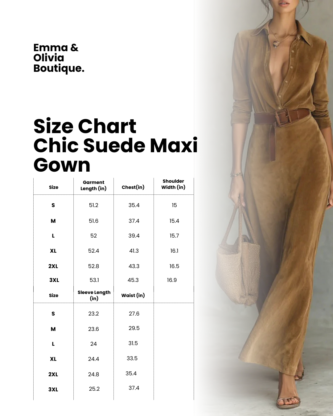 Wilhelmina | Fitted Suede Maxi Dress with Notched Collar