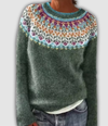 Aveline | Fair Isle Knit Sweater