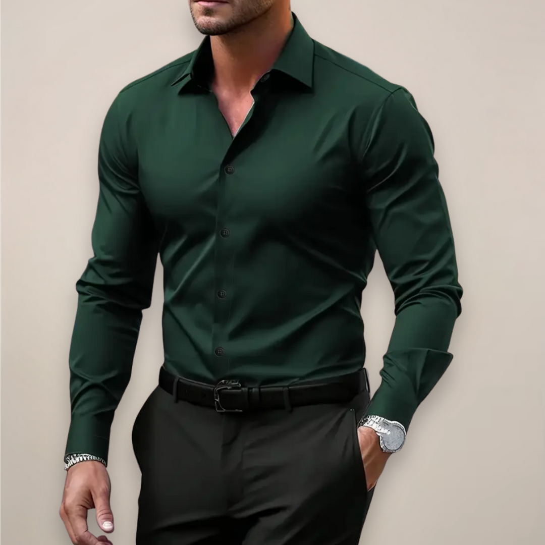 Elias Faye | Slim Fit Long Sleeve Shirt