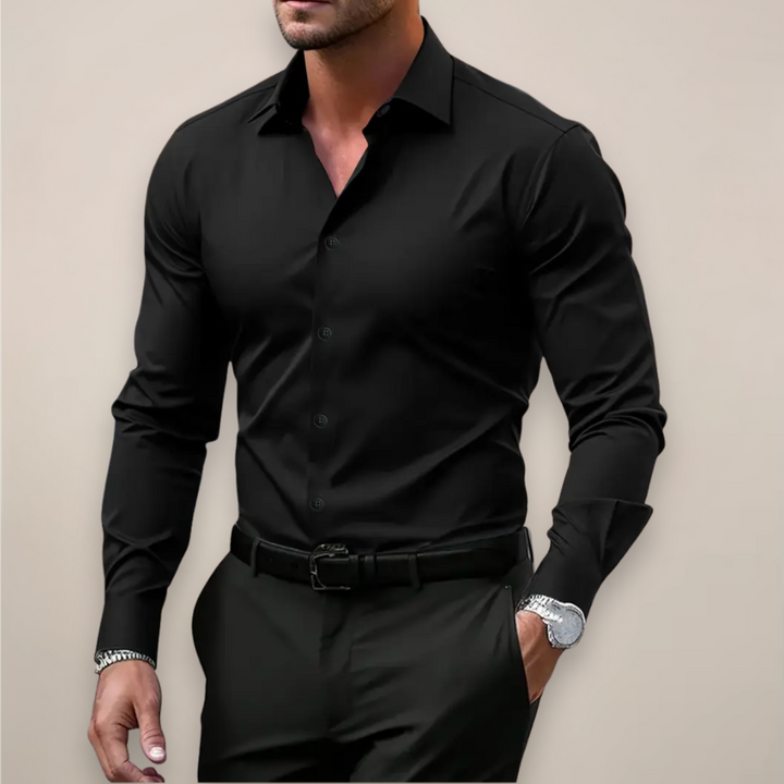 Elias Faye | Slim Fit Long Sleeve Shirt