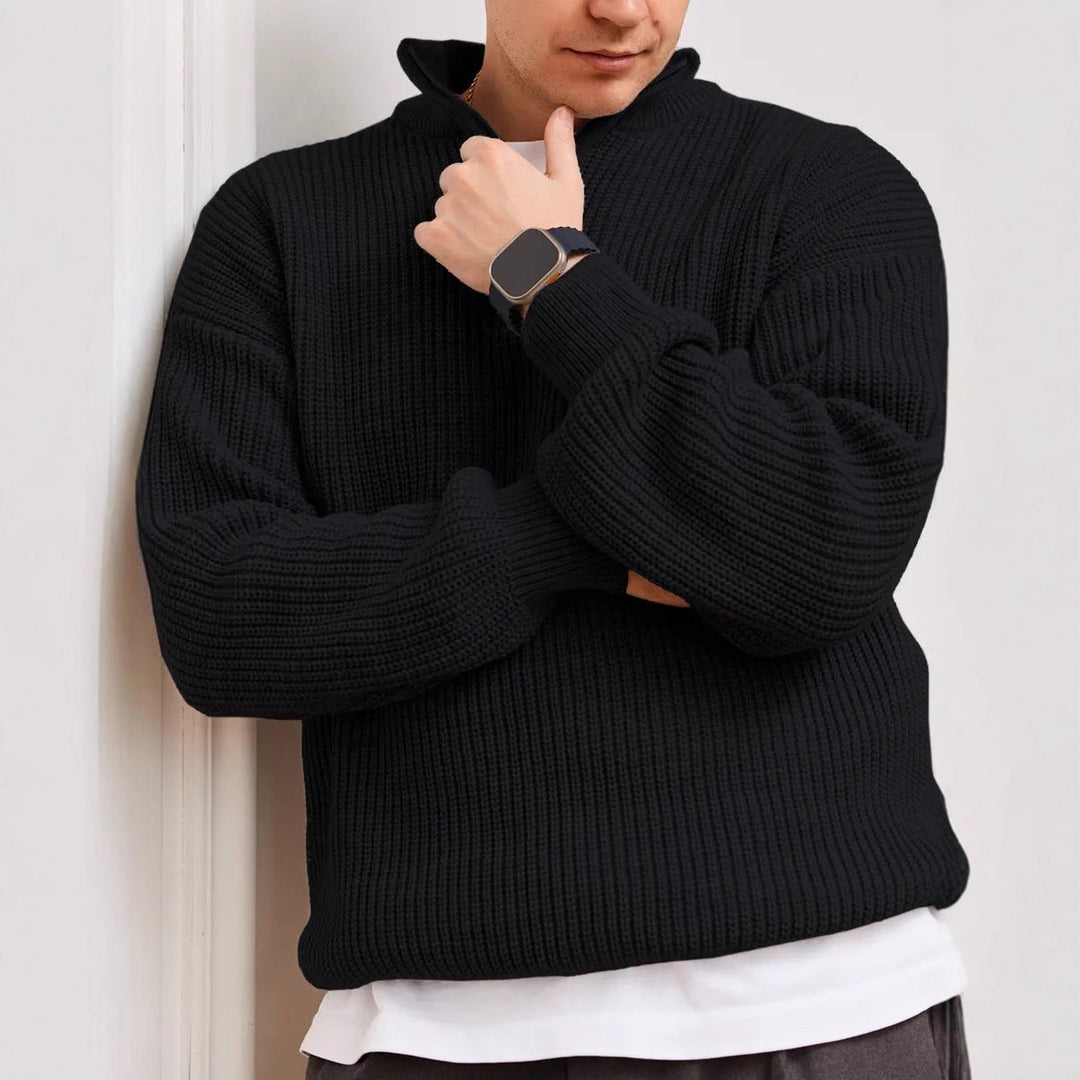 Lucian | Men's Heavyweight Knit Quarter Zip