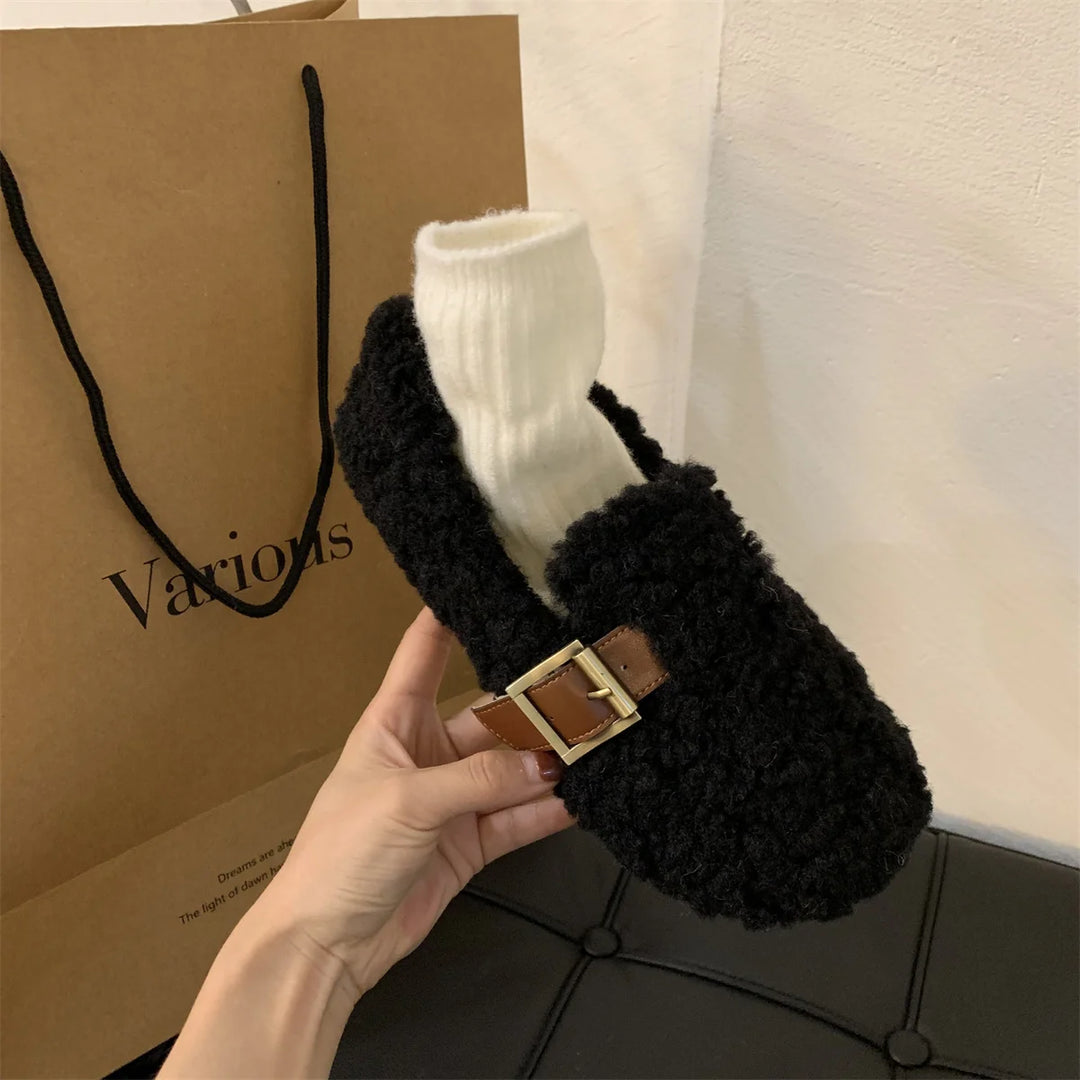 Josephine Wren | Sheep Fur Lined Loafers