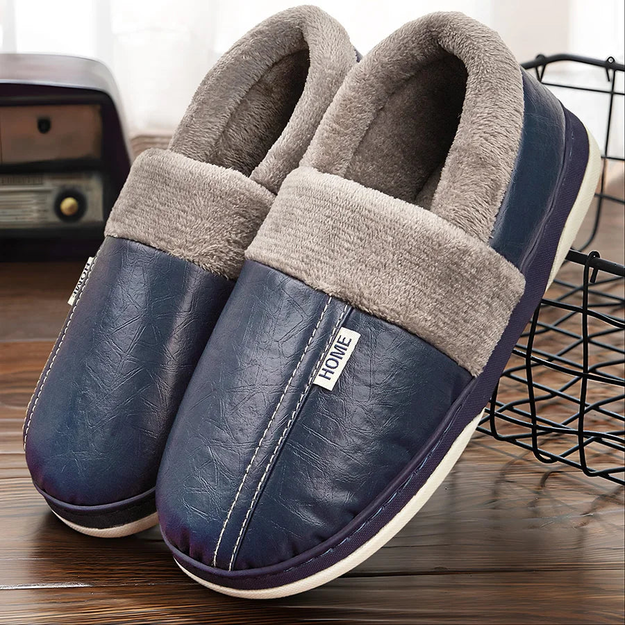 Marcus | Men's Waterproof Winter Slippers