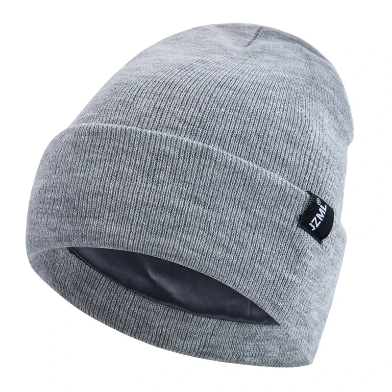 Aspen | Satin-Lined Knit Beanie, Unisex