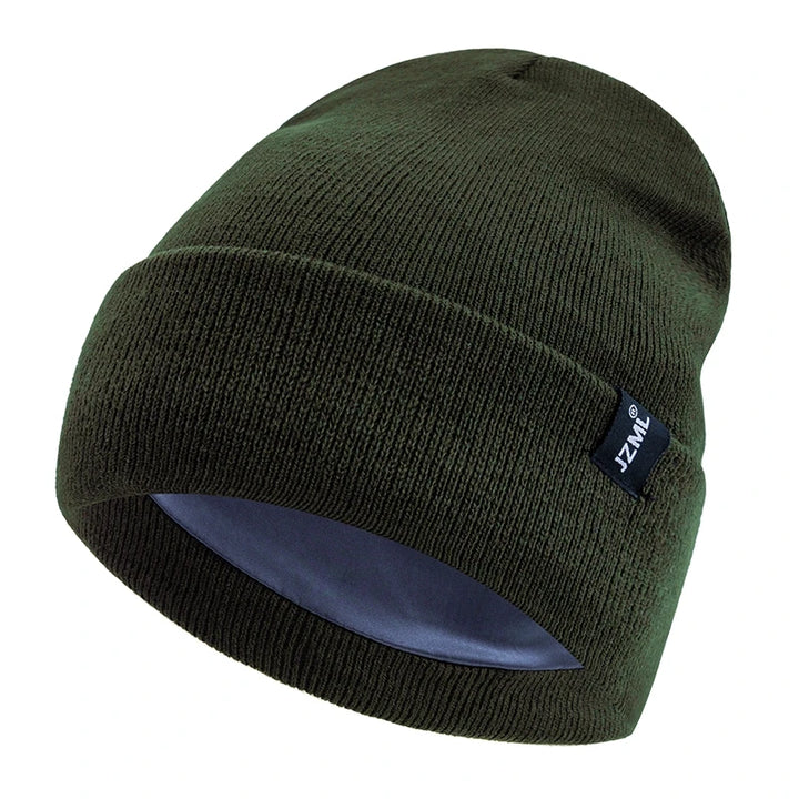Aspen | Satin-Lined Knit Beanie, Unisex
