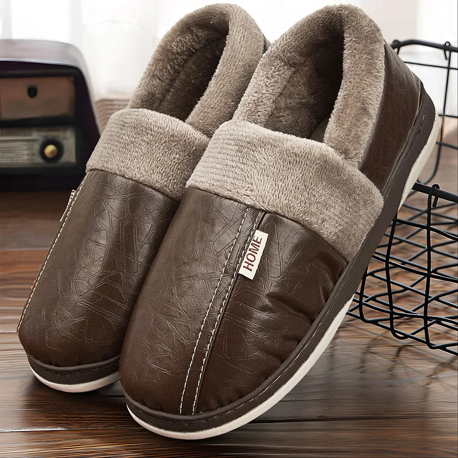 Marcus | Men's Waterproof Winter Slippers