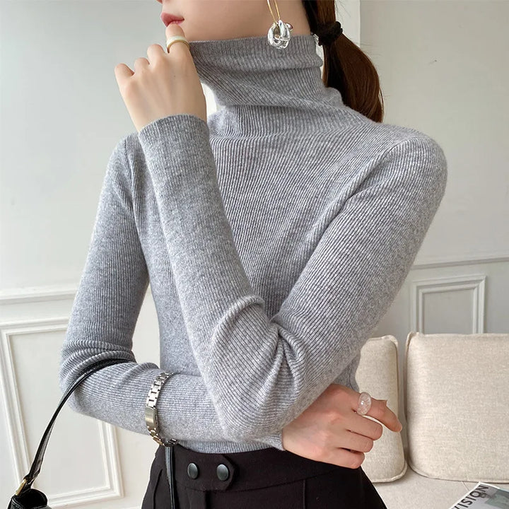 Camille | Cashmere Turtleneck Sweater