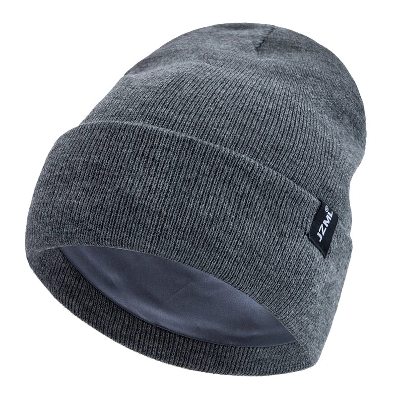 Aspen | Satin-Lined Knit Beanie, Unisex