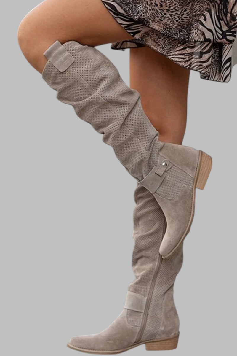 Claire | Over-the-Knee Suede Boots