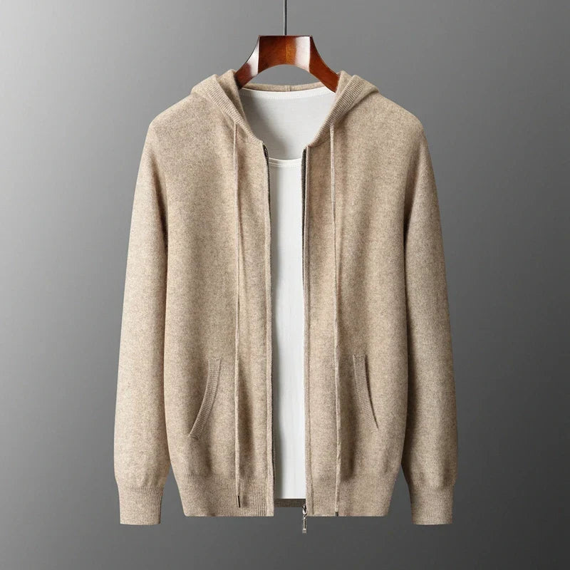Everett | Cashmere Zip Hoodie