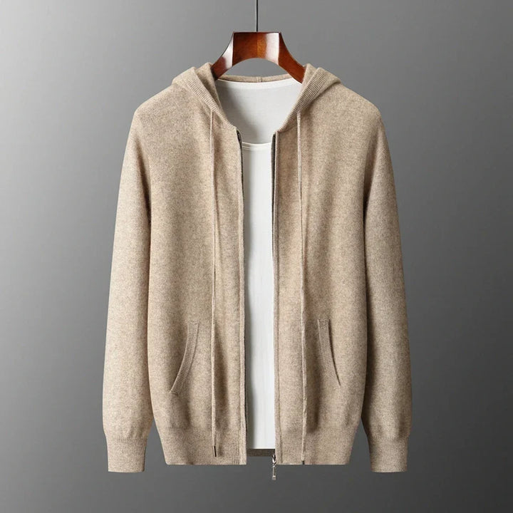 Everett | Cashmere Zip Hoodie