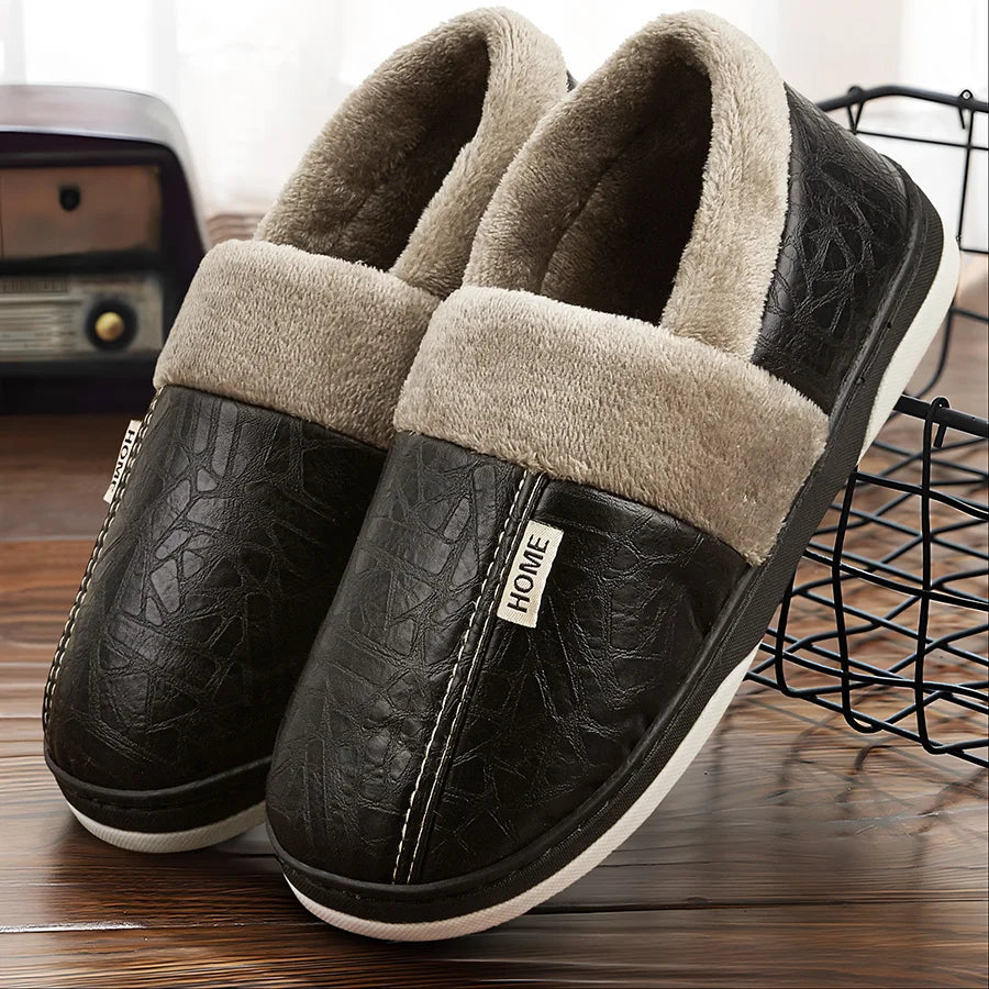 Marcus | Men's Waterproof Winter Slippers