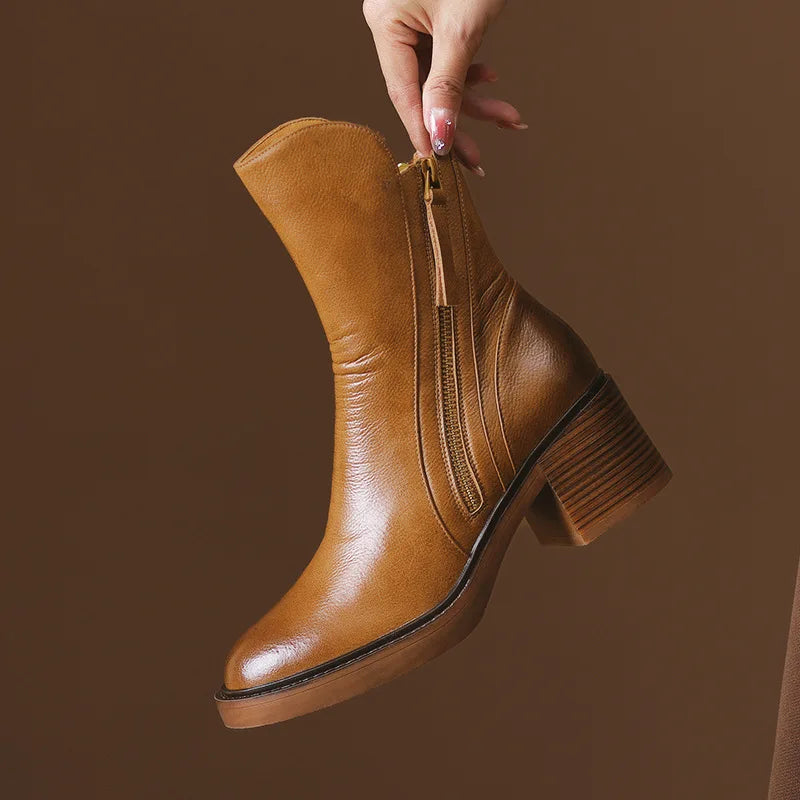 Marisol | Leather Ankle Boots