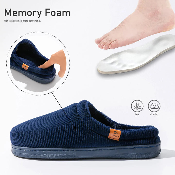 Derek | Men's Anti-Slip Winter Slippers