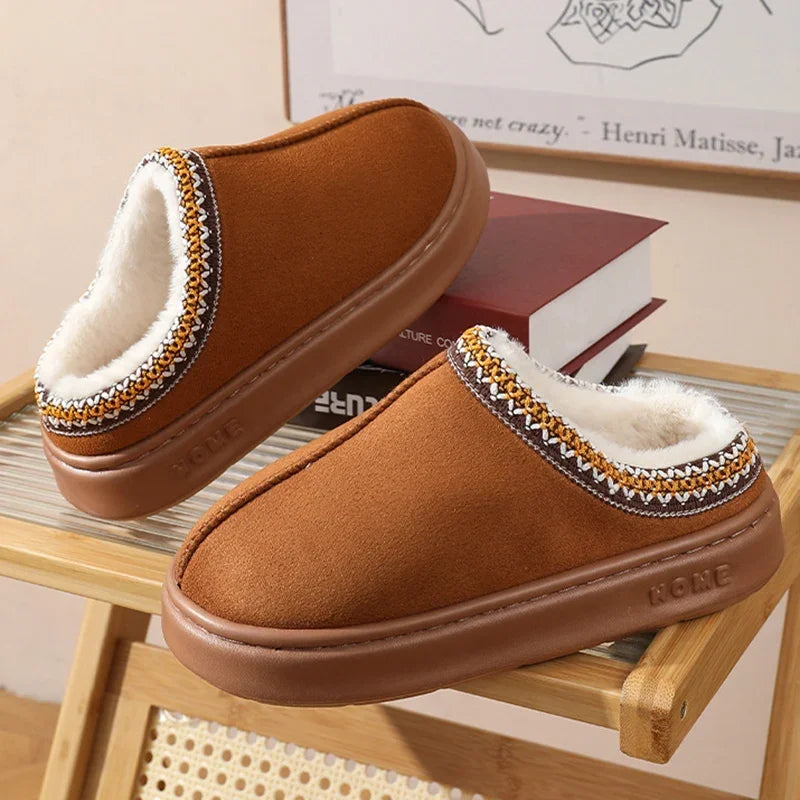Marisol | Fluffy Platform Slippers