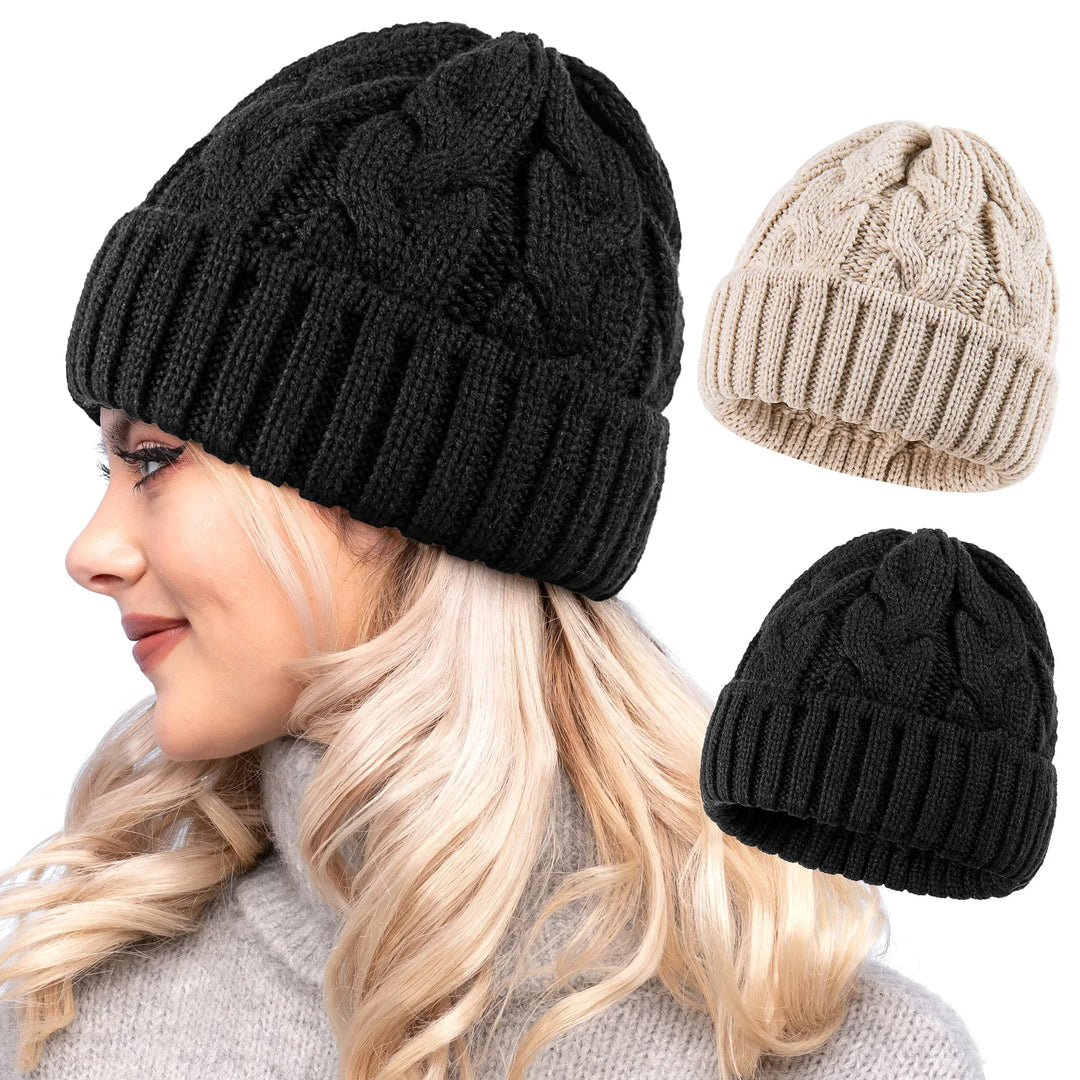 Willow | Chunky Knit Beanie