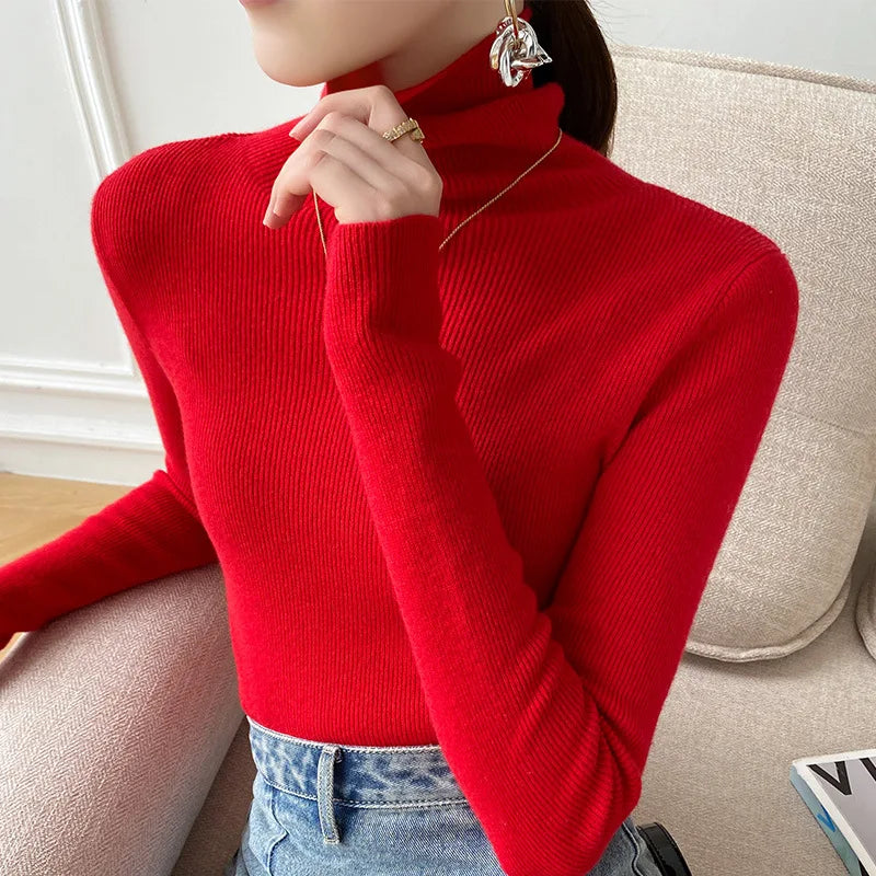 Camille | Cashmere Turtleneck Sweater