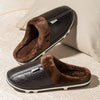 Julian Marcus | Men's PU Leather House Slippers