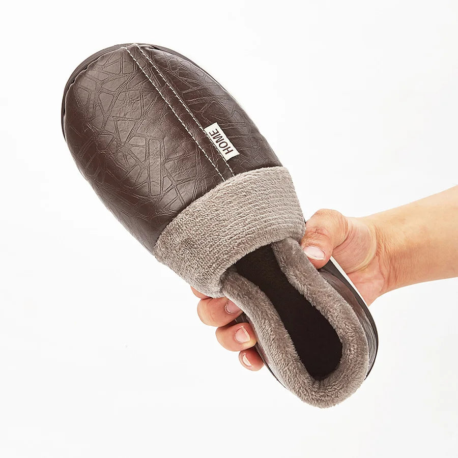 Marcus | Men's Waterproof Winter Slippers
