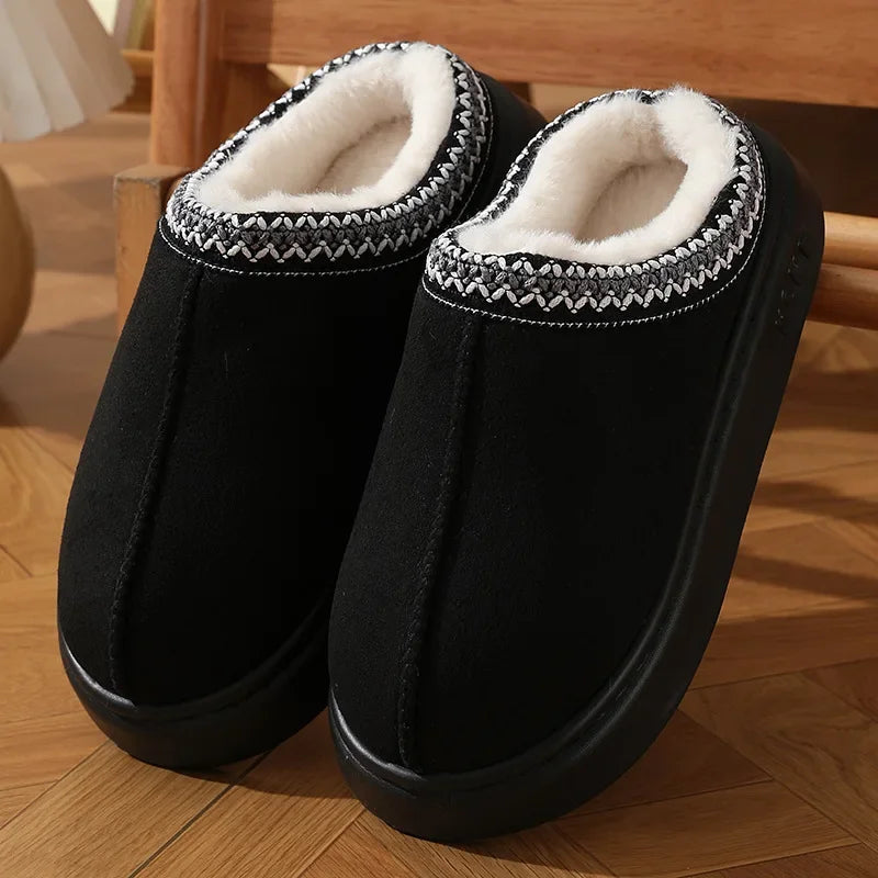 Marisol | Fluffy Platform Slippers