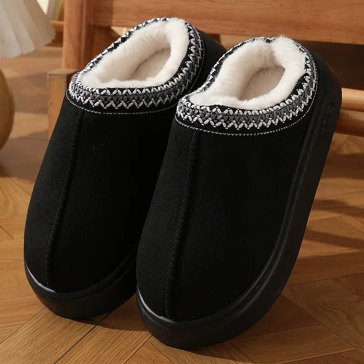 Marisol | Fluffy Platform Slippers