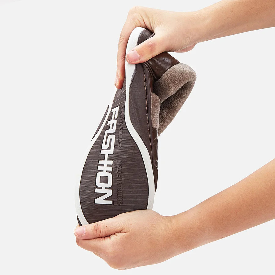 Marcus | Men's Waterproof Winter Slippers