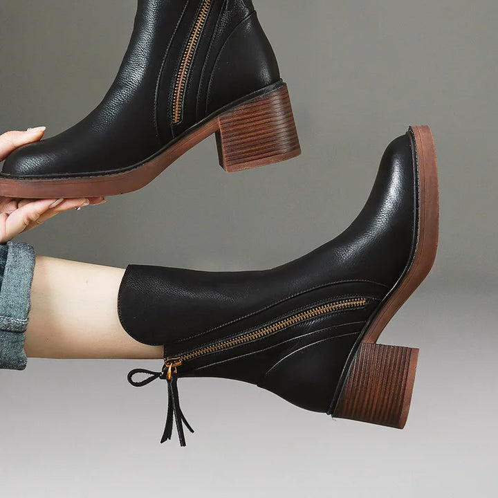 Marisol | Leather Ankle Boots