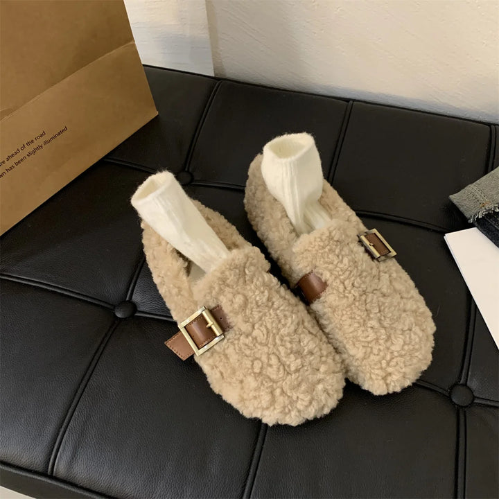 Josephine Wren | Sheep Fur Lined Loafers