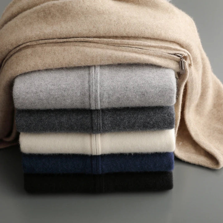 Everett | Cashmere Zip Hoodie