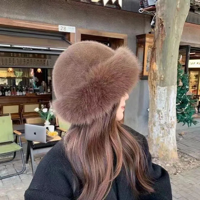 Aspen | Faux Fur Winter Beanie Hat