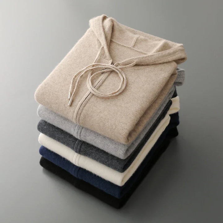 Everett | Cashmere Zip Hoodie