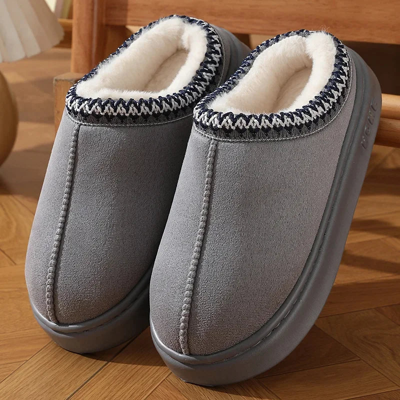 Marisol | Fluffy Platform Slippers