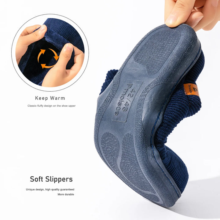 Derek | Men's Anti-Slip Winter Slippers