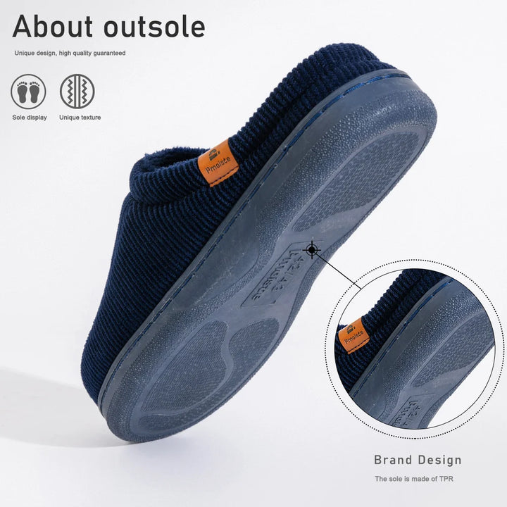 Derek | Men's Anti-Slip Winter Slippers