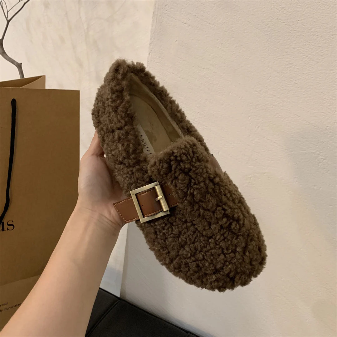 Josephine Wren | Sheep Fur Lined Loafers