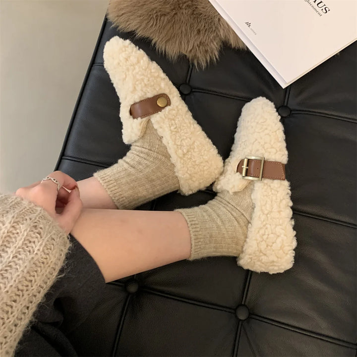 Josephine Wren | Sheep Fur Lined Loafers