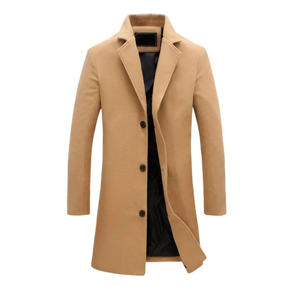 Marcus | Wool-Blend Overcoat