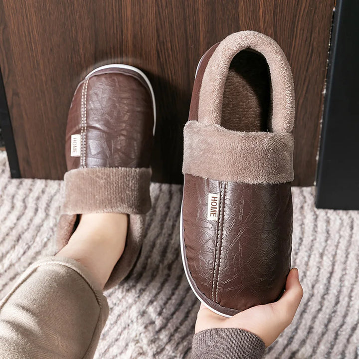 Marcus | Men's Waterproof Winter Slippers