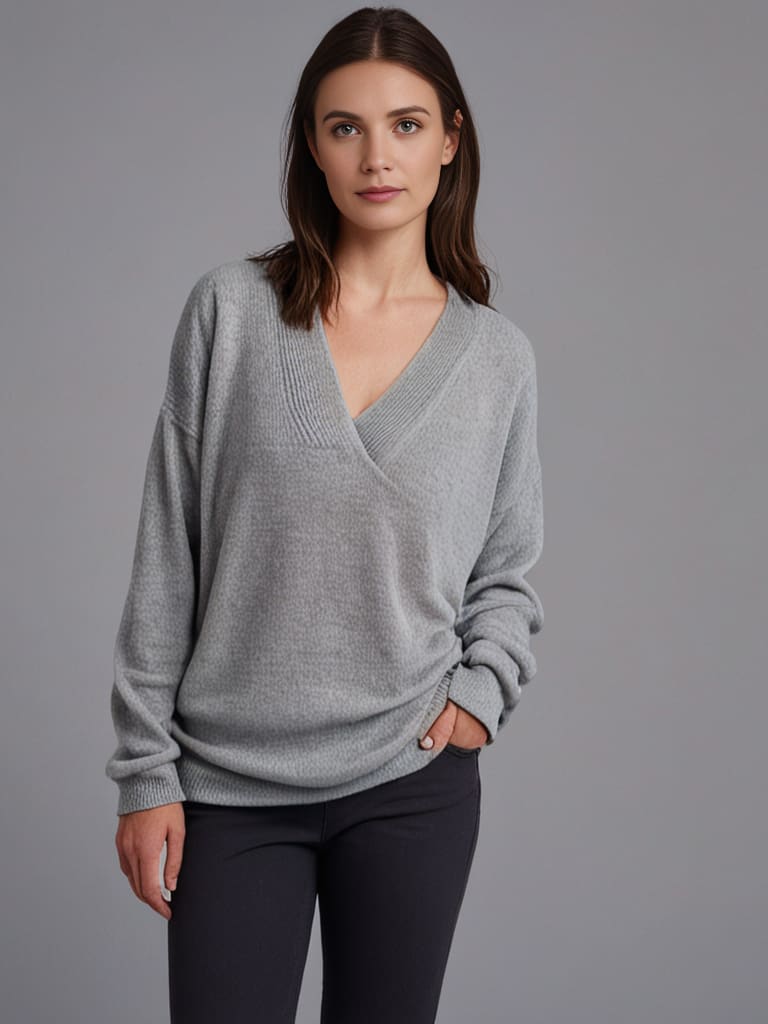 Adalyn | V-Neck Cashmere Pullover