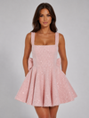 Celestine Anne | Sequin Bow Mini Dress